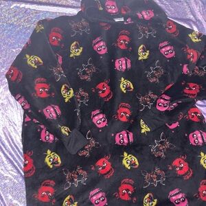 Five Nights At Freddy’s Blanket Pajama Hoodie